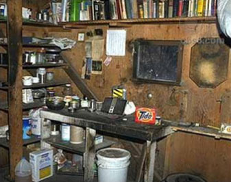 Ted Kaczynski Work Bench