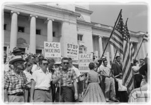 Aaron v Cooper- Little Rock Integration Protest