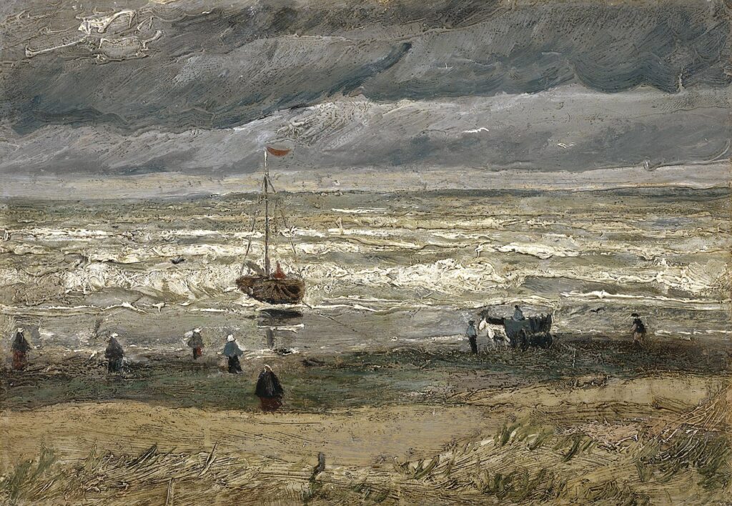 Van Gogh Museum Art Theft- View of the Sea at Scheveningen