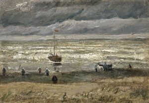 Van Gogh Museum Art Theft- View of the Sea at Scheveningen